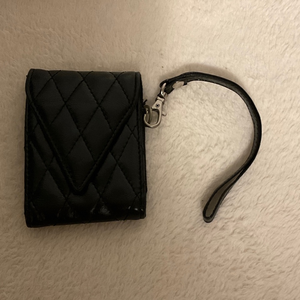 Black Quilted Women's Wallet